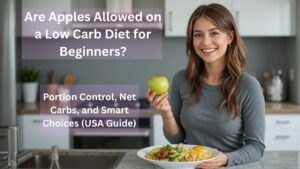 Are apples allowed on a low carb diet for beginners – portion control example