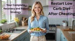 Restart Low Carb Diet After Cheating healthy woman preparing meal